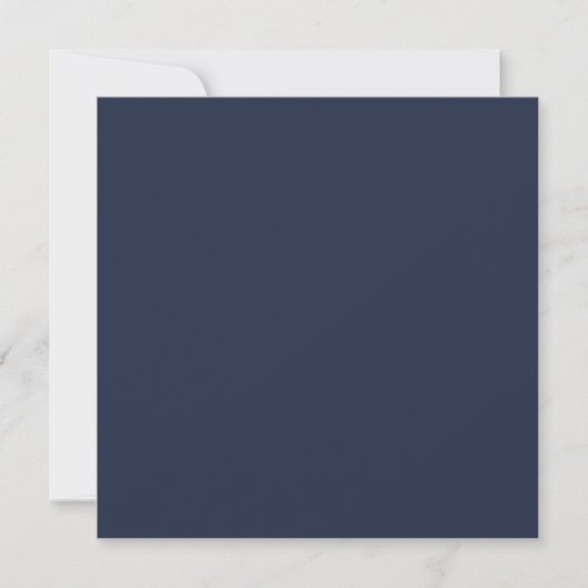 Invitation BUDGET Marine MARIAGE monochrome bleu (Devant)