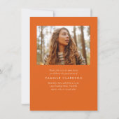 Invitation Budget Moderne Élégant Trois Diplômes Photo (Dos)