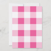 Invitation Buffle blanc rose Chèque Réunion en famille (Dos)