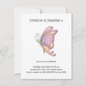 Invitation Buggez-vous ・ Papillon (Devant)