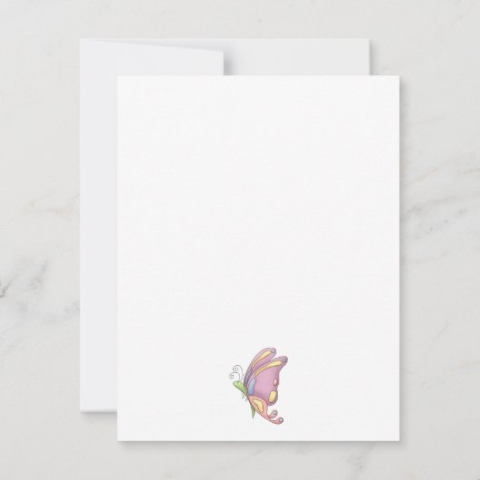 Invitation Buggez-vous ・ Papillon (Dos)