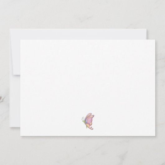 Invitation Buggez-vous ・ Papillon (Dos)