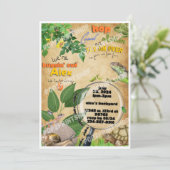 Invitation Buggin out Bug Hunt Boys Anniversaire Fête Invitat (Debout devant)