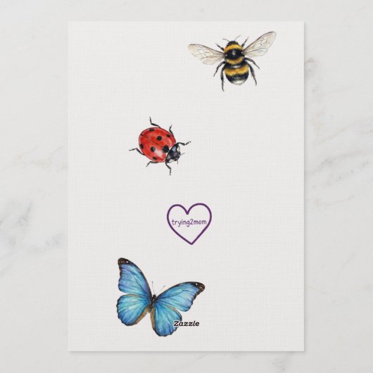 Invitation Bugging Out Kids Illustrated Birthday (Dos)