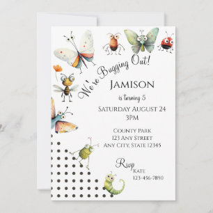 Invitation Bugging Out Rassemblement d'insectes