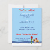 Invitation Buldog Christmas Holiday Mail (Dos)