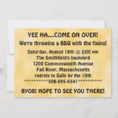 Invitation BULL BBQ (Dos)