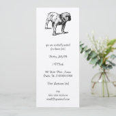 Invitation Bulldog Dog (Debout devant)