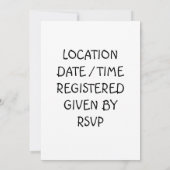 INVITATION BULLDOG ET DUCKIES EN CAOUTCHOUC BABY SHOWER INVIT (Dos)