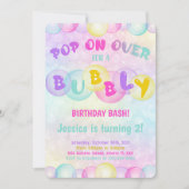 Invitation bulles (Devant)