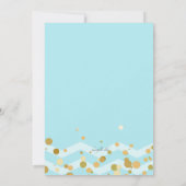 Invitation Bulles Bleues (Dos)
