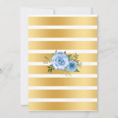 Invitation Bulles & Bourbon avant de faire des couples douche (Dos)