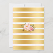 Invitation Bulles & Bourbon avant de faire wedding shower ros (Dos)