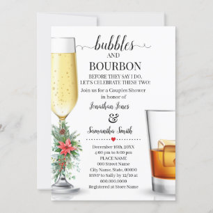 Invitation Bulles & Bourbon avant que je ne les couples douch