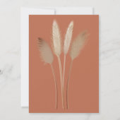 Invitation Bulles & Brews Couples Wedding shower Pampas (Dos)