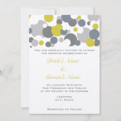 Invitation Bulles de champagne (Devant)