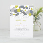 Invitation Bulles de champagne (Debout devant)
