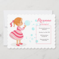 Invitation Bulles de Savon
