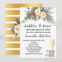 Bulles et Boissons Chaudes de l'Hiver Shower de Ma