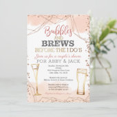 Invitation Bulles et brasses avant la douche de I Do (Debout devant)