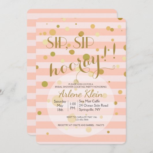 Invitation bulleuse (Devant / Derrière)