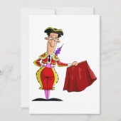 Invitation Bullfighter (Devant)