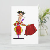 Invitation Bullfighter (Debout devant)