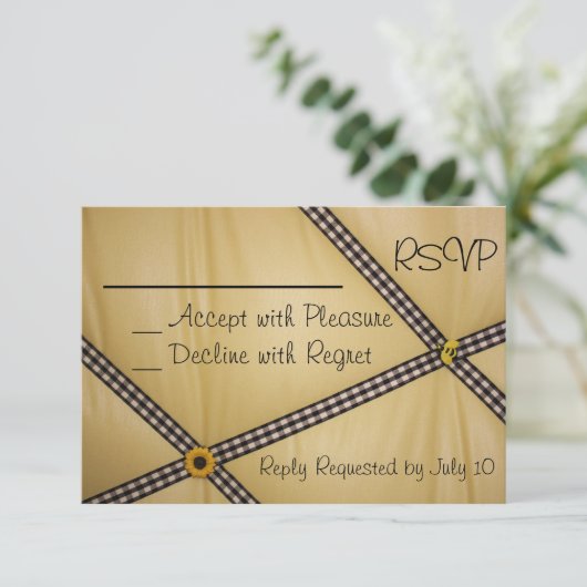 Invitation Bumble Bee RSVP (Debout devant)