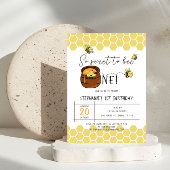 Invitation Bumblebee si doux à être un 1er anniversaire