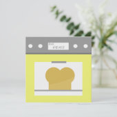 Invitation Bun au four (Debout devant)