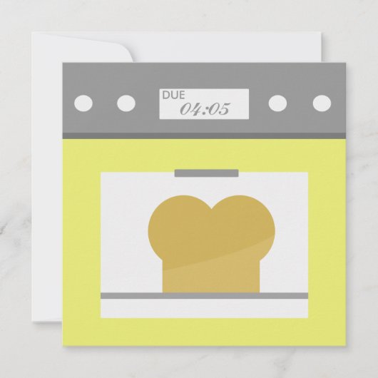 Invitation Bun au four (Devant)