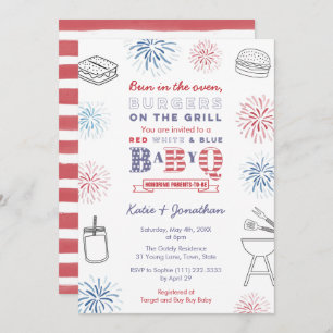 Invitation Bun dans le Baby shower de fin de semaine du jour