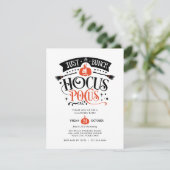 Invitation Bunch Hocus Pocus Halloween Bash Party DIGITAL (Debout devant)
