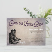 Invitation Bunco Boots Western Cowboy Boots (Debout devant)