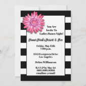 Invitation Bunco Bunko Décembre Fête (Dos)