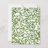 Invitation Bundle De Joy Greenery Wreath Baby shower Neutre (Dos)