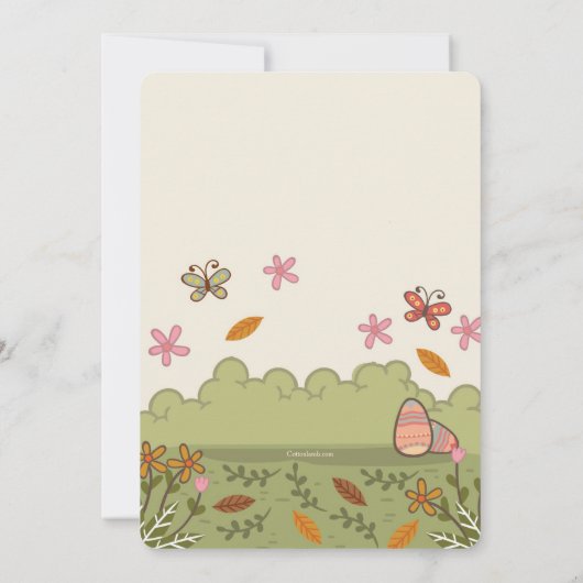 Invitation Bunnies Brown (Dos)