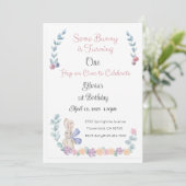 Invitation Bunny, 1er Anniversaire, 2e Anniversair (Debout devant)