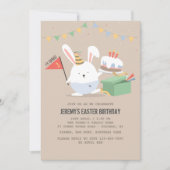 Invitation Bunny Anniversaire (Devant)