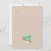 Invitation Bunny Anniversaire (Dos)