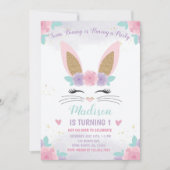 Invitation Bunny Anniversaire Invitation, Bunny Anniversaire (Devant)