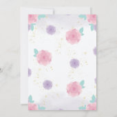 Invitation Bunny Anniversaire Invitation, Bunny Anniversaire (Dos)