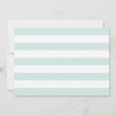 Invitation Bunny Anniversaire Oeuf de Pâques 1er premier anni (Dos)