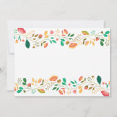 Invitation Bunny Birthday Boy Easter Egg 1er Anniversaire (Dos)