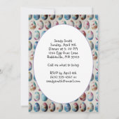 Invitation Bunny Gnome Panier d'oeufs Dîner de Pâques (Dos)