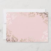 Invitation Bunny tourne la photo d'un premier anniversaire de (Dos)