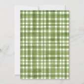 Invitation Bunny tourne un mignon bébé lapin 1er anniversaire (Dos)