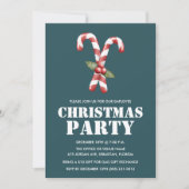 Invitation Bureau de l'employé Noël (Devant)