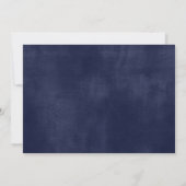 Invitation Burgundy Blush Navy Brunch botanique floral (Dos)