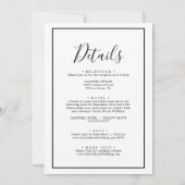 Invitation Burgundy Calligraphy Vellum Photo Overlay Mariage (Dos)